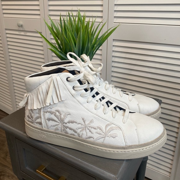 UGG Other - Mens Ugg Cali Fringe Leather High Top Sneakers